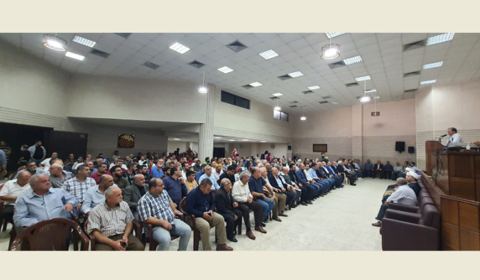 وقفة تضامنية مع غزة في برجا وممثل حماس :كان لا بد من طوفان الأقصى حتى نردع العدو