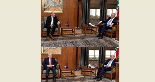 بري بحث ولودريان في المستجدات واستقبل السفير الإسباني