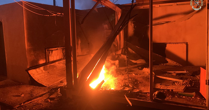 الجيش: تعرض مركزنا الاستشفائي في عين إبل لقصف معاد ولا اصابات