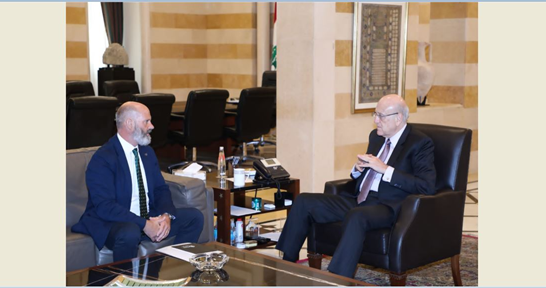 ميقاتي تابع في اجتماعات خطة الطوارىء الحكومية: لتكن التهديدات الاسرائيلية حافزا إضافيا للتضامن بين اللبنانيين وعدم فتح سجالات جانبية ليس اوانها حاليا