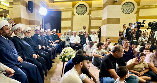 مديرية الأوقاف الإسلامية احتفلت بذكرى المولد النبوي برعاية دريان