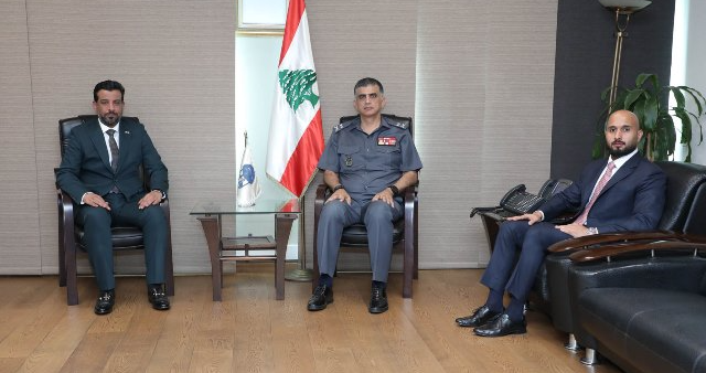 اللواء عثمان استقبل ضابط الارتباط في السفارة الكويتية