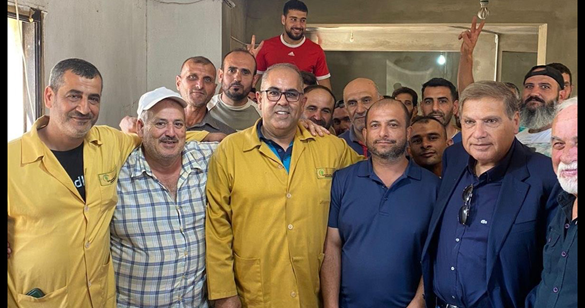 "الريجي" أشرفت على عملية استلام محاصيل التبغ في الجنوب