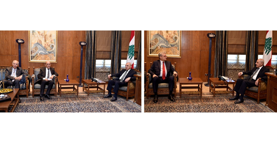 بري تابع الأوضاع خلال لقائه لودريان واستقبل سفير صربيا