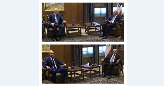 بري استقبل بارو وتلقى اتصالات تعزية: إسرائيل المسؤولة عن إطاحة جهود وقف العدوان ميقاتي : مستعدون لتطبيق ال 1701 وفور وقف النار نرسل الجيش جنوب الليطاني