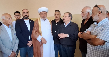 رئيس بلدية صيدا شارك في تشييع شهداء المجزرة الإسرائيلية في عين الدلب