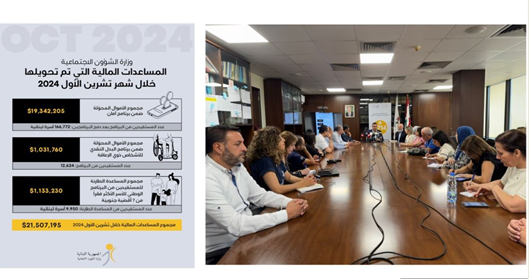 الوزير الحجار أعلن تحويل مساعدات لغير المستفيدين من برامج الوزارة اليوم وغدا