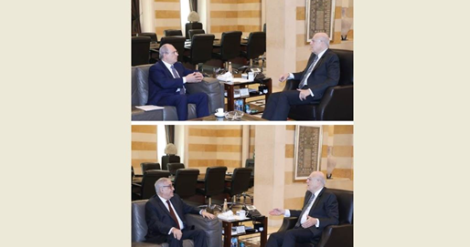 (*) ميقاتي دان الاستهداف الاسرائيلي لقوات" اليونيفيل" وطلب من بوحبيب متابعة موضوع استهداف الكتيبة النمساوية وعرض الاوضاع الامنية مع مولوي