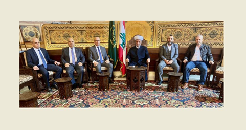 دريان التقى وفد نقابة الأطباء بخاش: تأهيل القطاع يستوجب انتخاب رئيس للجمهورية