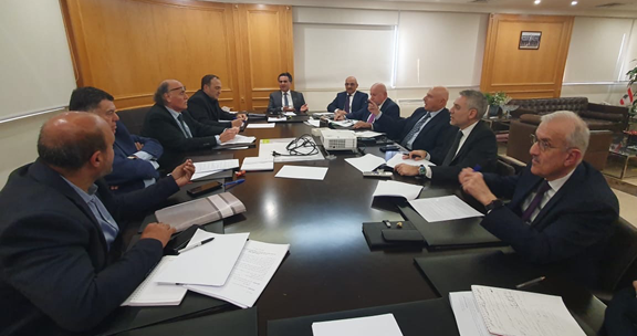 وزير الأشغال تابع ملف مسح الأضرار ورفع الأنقاض