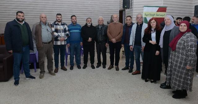 الجماعة الإسلامية في برجا كرمت متطوعين خدمة لنازحين