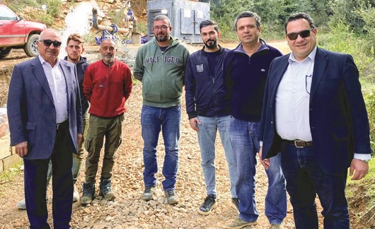 مشروع تزويد إقليم الخروب بمياه آبار حوض بسري في خواتيمه بعد تحويله واقعاً بتمويل من الصندوق الكويتي للتنمية الاقتصادية