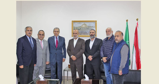 حمود استقبل سفير الجزائر وبحث معه في العلاقات والواقع العربي في وجه الصلف الصهيوني