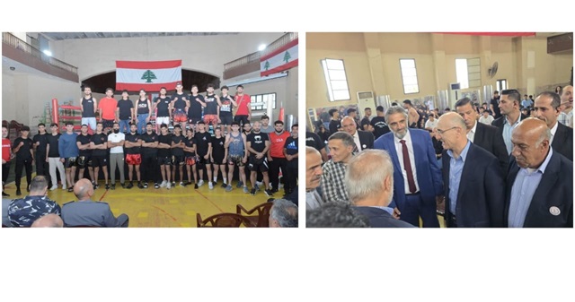 وزير الداخلية رعى بطولة لبنان في "الكيك بوكسينغ K1" في شحيم كلمات ركزت على دور الرياضة في تونجيه الأجيال ونوهت بالعهد الجديد
