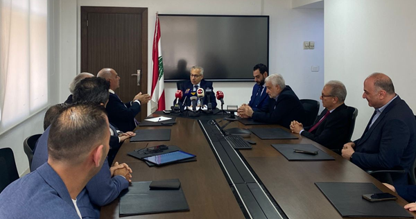 لقاء بين وزير الاقتصاد والنقابات المعنية بحث في ارتفاع الأسعاروالتحديات الاقتصادية بساط: اللقاء ايجابي وبنّاء