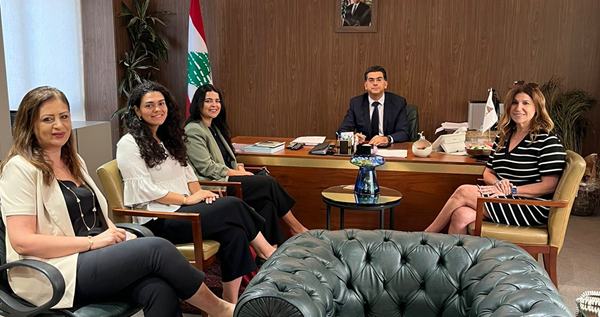 وزير الاعلام استقبل وفدًا من "تجمع الصحافة الفرنكوفونية"