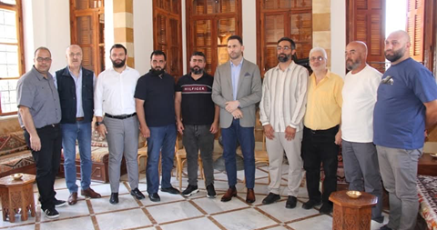 وفد من رابطة العاملين في اللبنانية بحث مع تيمور جنبلاط في الطعن بقانون المباراة المحصورة وأحقيتهم بالتثبيت
