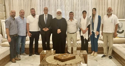 شيخ العقل تلقى اتصالا تضامنيا من البطريرك الراعي واتصالات معزية من وزير الداخلية وشخصيات