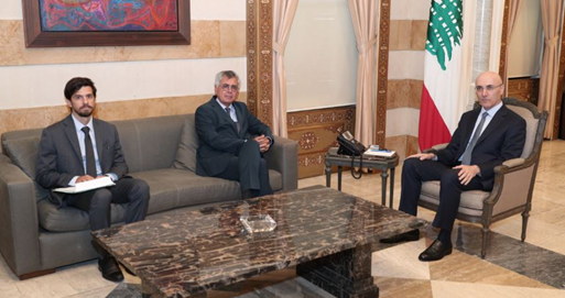 الحجار استقبل سفير البرازيل ورئيسة بعثة الصليب الأحمر الدولي ووفدا من مشايخ الدروز