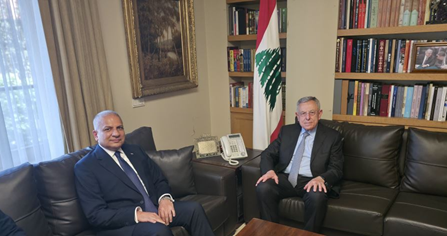 الرئيس السنيورة إستقبل رئيس البعثة الديبلوماسية العراقية