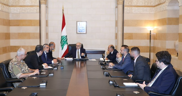 رئيس الحكومة ترأس اجتماع لجنة التفاوض مع قبرص لترسيم الحدود البحرية والتقى وفد البنك الدولي وبهاء الحريري سلوم: لضبط التهريب وتنفيذ سياسة دوائية مستدامة