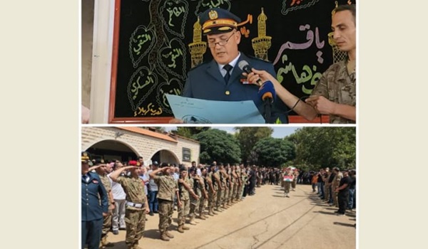 الجيش وأهالي مجدلون شيّعوا الشهيد المجند إبراهيم خليل مصطفى