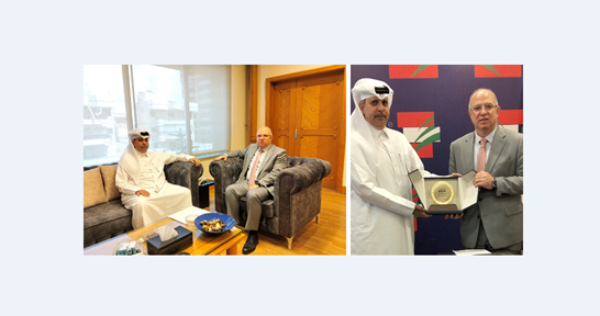 الوزير حيدر التقى المدير التنفيذي ل "جسور" القطرية والبحث تناول سبل التعاون والاستفادة من الكفاءات اللبنانية