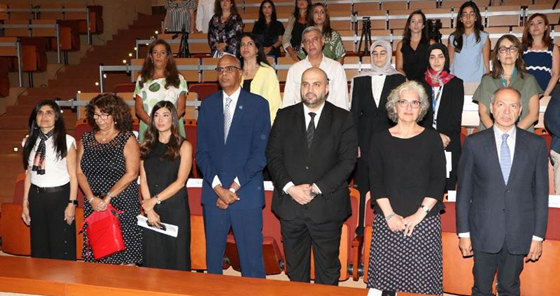 كرامي أطلقت وناصر الدين وممثل منظمة الصحة العالمية المسح الصحي القائم على تلامذة المدارس في لبنان وكلمات أكدت ترجمته بخطط تنفيذية واقعية