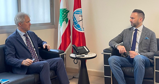 النائب جنبلاط يستقبل السفير البلجيكي وسفيرة لبنان في بلغاريا