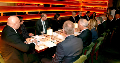 عون التقى رجال أعمال لبنانيين في نيويورك والبحث تناول صندوق النقد الاوضاع في الجنوب والإعمار