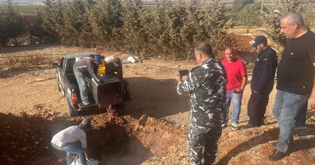 بلدية تربل أتلفت 800 كلغ من الدجاج الفاسد ضبطتها المصلحة الوطنية في مسلخ سوداف