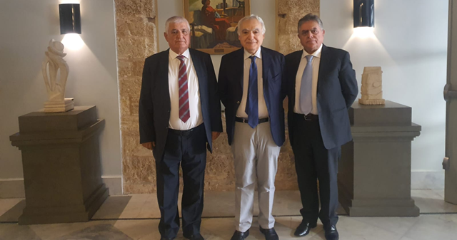 سلامة التقى ترو شاكرا باسم اهالي برجا وضع قصر بوحنين على لائحة الجرد العام