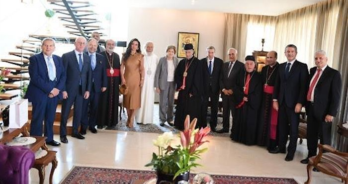 الراعي زار كنيسة سيدة الفرح ومتحفها في زحلة صيقلي: الساهر الأكبر على بلد أرز الرب