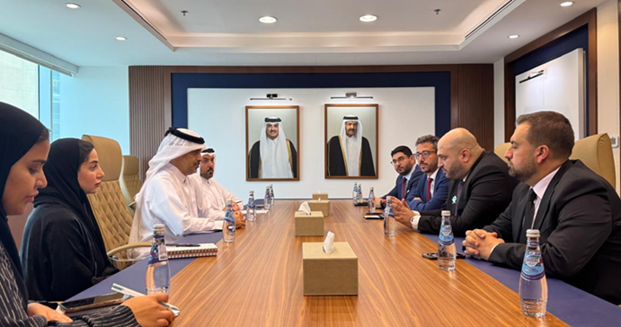 ناصر الدين تابع زيارته لقطر وبحث مع وزير الصحة ومدير صندوق التنمية في إعادة إعمار المراكز الصحية ودعم المستشفيات الحكومية
