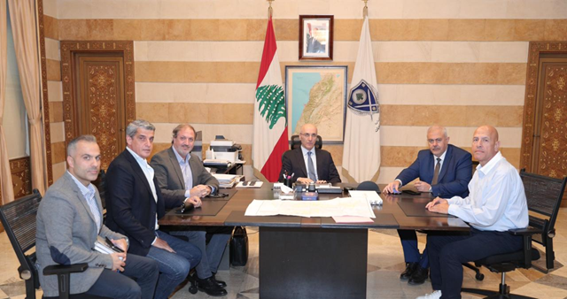 الحجار بحث مع عبود وزيدان الاستعدادات لموسم الشتاء تجنبا لوقوع أضرار تنتج من تراكم المياه