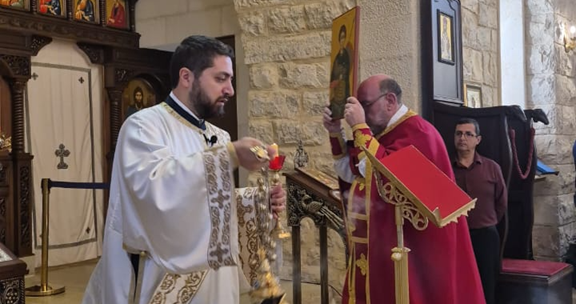 رعية الشويفات للروم الأرثوذكس احتفلت بعيد القدّيس ديمتريوس المفيض الطيب