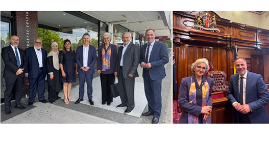 الوزيرة كرامي التقت وزير التربية الفدرالي في سيدني والوزير جهاد ديب