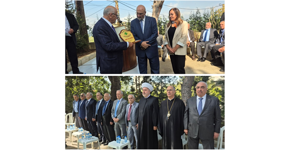 تكريم علي الخطيب في حصروت وكلمات نوّهت بمسيرته المهنية والإنسانية