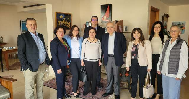 وزير الثقافة تسلم من جمعية المكتبات اللبنانية دعوة إلى افتتاح مؤتمرها في أيار المقبل