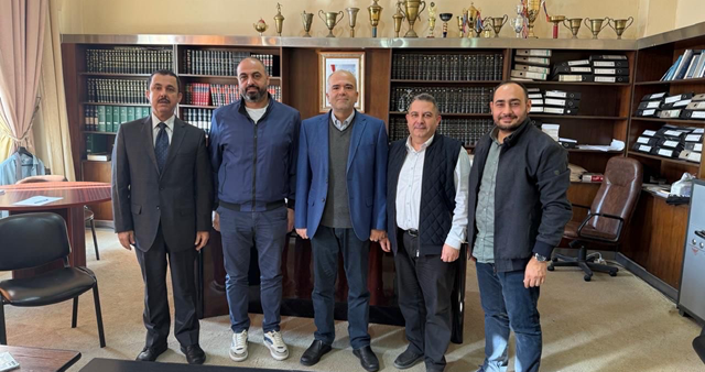 منسق" المستقبل" في الجنوب زار مدير كلية الحقوق مهنئا