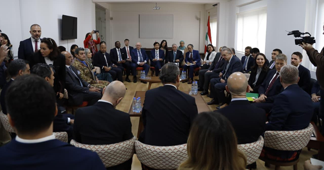 رجي امام وفد مجلس الامن: الدولة هي المسؤولة الوحيدة عن الدفاع عن لبنان وحصر السلاح مصلحة لبنانية