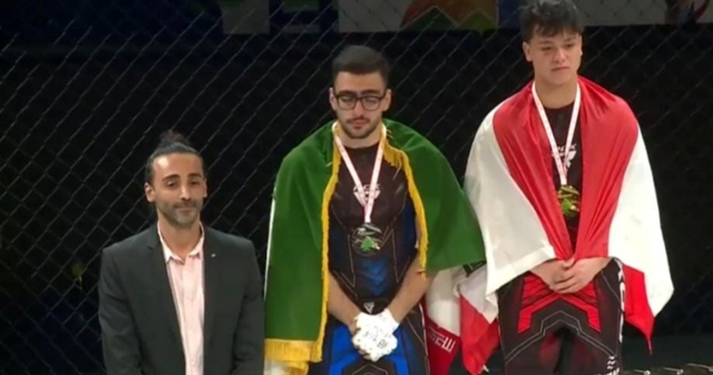 ديراني حقق انتصارا جديدا للبنان في بطولة آسيا لـ"الفنون القتالية المختلطة"