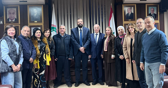 احمد الحريري زار مقر جمعية متخرجي المقاصد