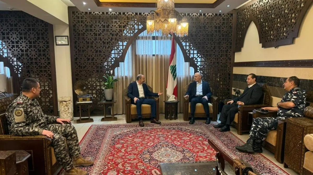 (*) الحجار وصل الى صيدا ويجتمع مع المحافظ ضو وممثلي الأجهزة الأمنية