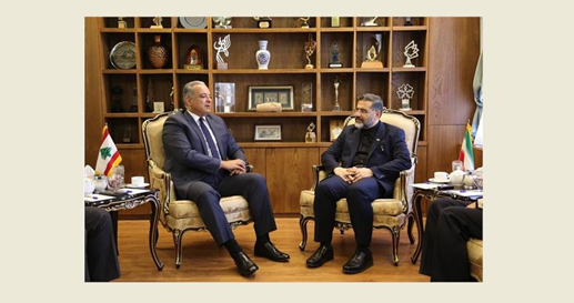 المرتضى التقى في طهران نظيره الإيراني المرشّح لرئاسة الجمهورية وتوافق على وجوب تفعيل التعاون بين البلدين
