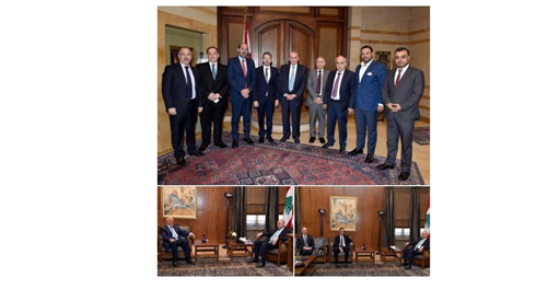 بري بحث مع زواره في الأوضاع العامة والمستجدات يحيا باسم تكتل "التوافق الوطني": لا إنتخاب رئيس للجمهورية إلا بالحوار