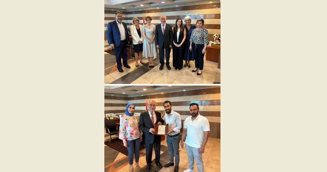 الحلبي عرض مع مديرة مكتب الوكالة الفرنسية للتنمية مشاريع التعاون والتقى لجنة متعاقدي الاساسي والثانوي: الامتحانات الرسمية واحدة لكل المرشحين في لبنان بدءا من 29 الحالي
