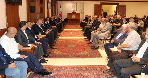 "التقدمي" وعائلة دريد ياغي اختتما التعازي بوفاته
