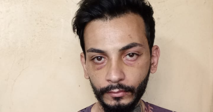 تعميم صورة موقوف أقدم على سلب أحد المواطنين بعد الاعتداء عليه