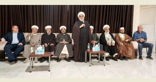 وفد "تجمع العلماء" عزى "الجماعة الاسلامية" باستشهاد أحد قيادييها غبريس: كل فصائل المقاومة لها غرفة عمليات موحدة